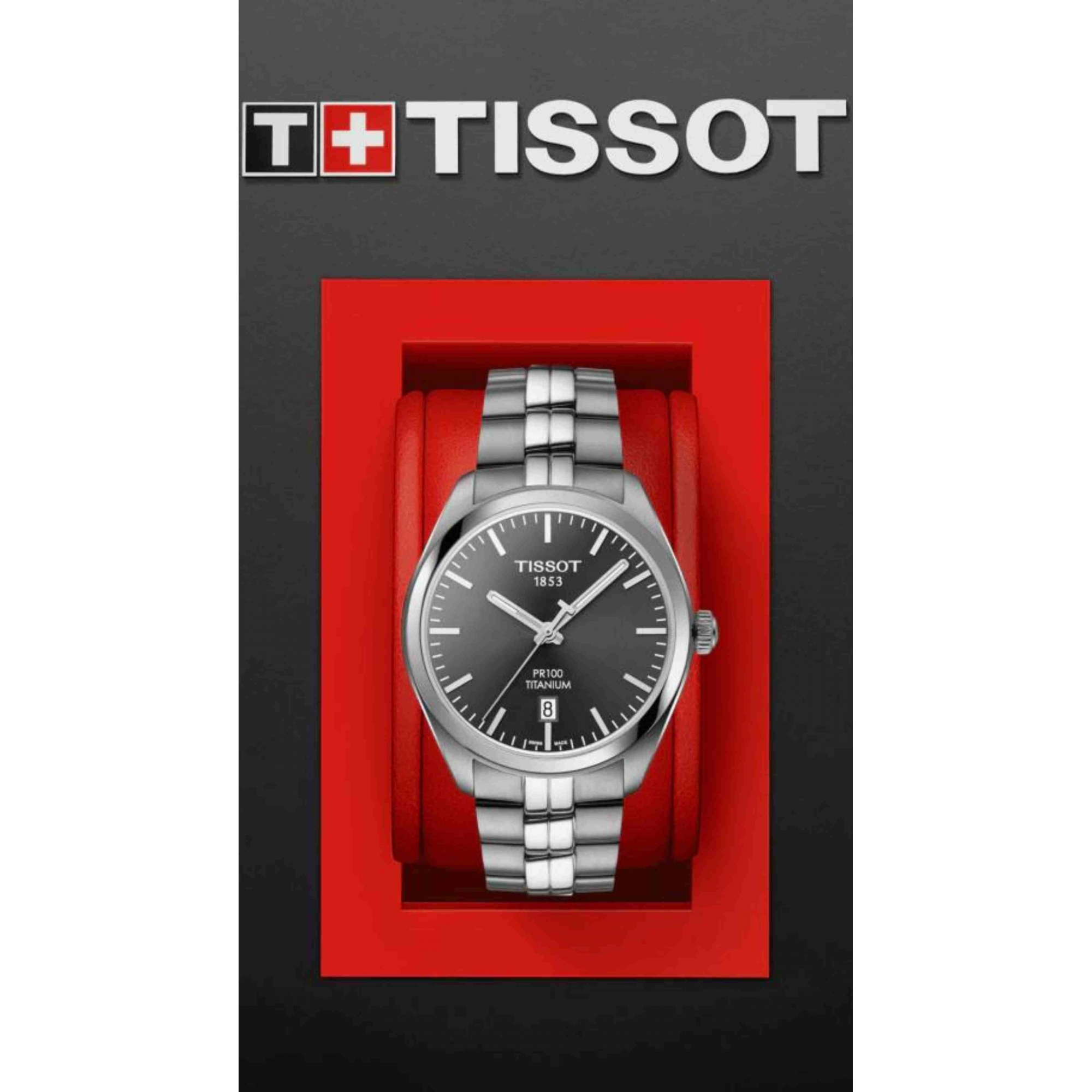 Relógio Tissot Pr 100 Titanium T101.410.44.061.00