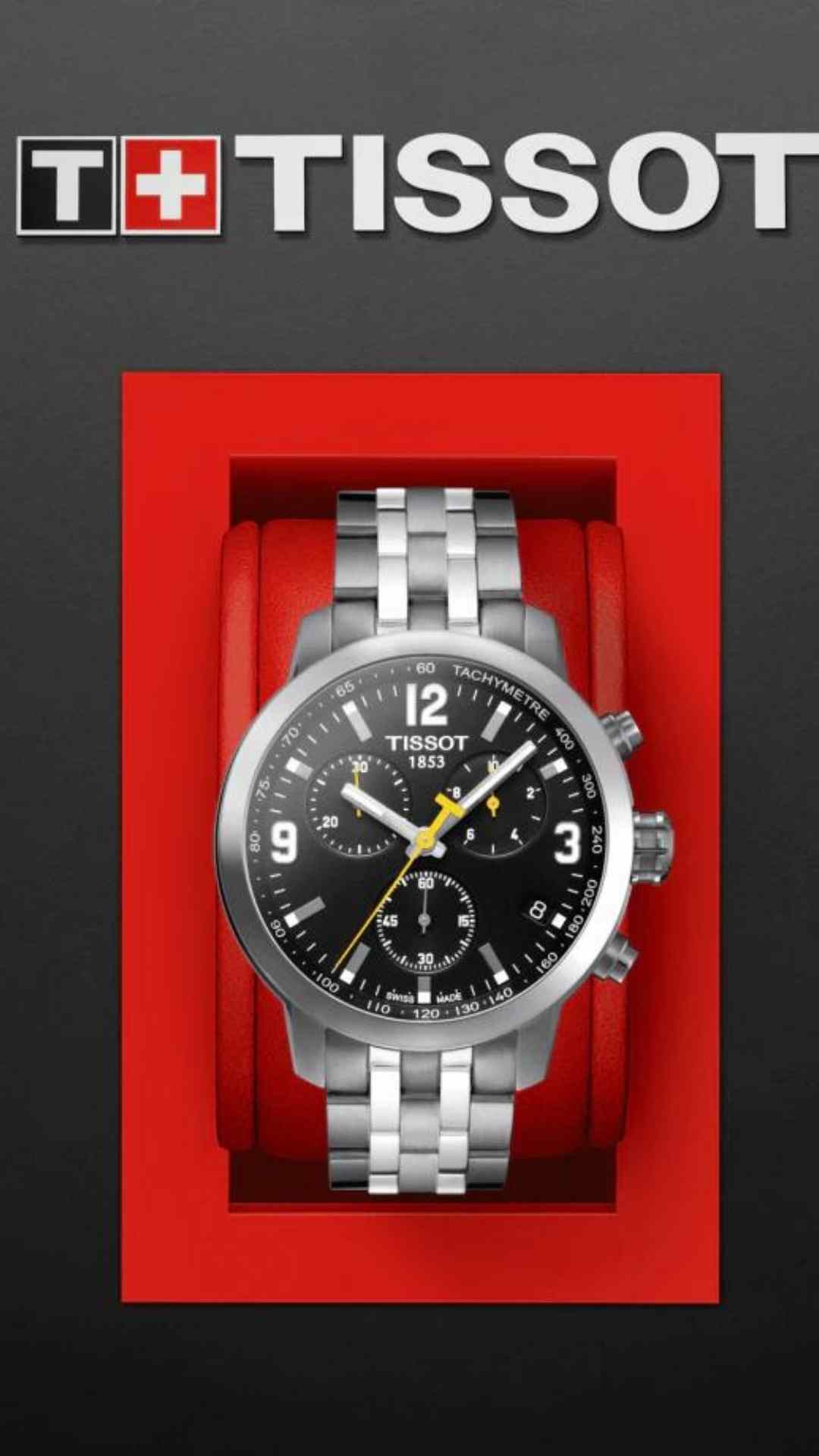 Relógio Tissot Prc 200 Cronógrafo Preto T055.417.11.057.00