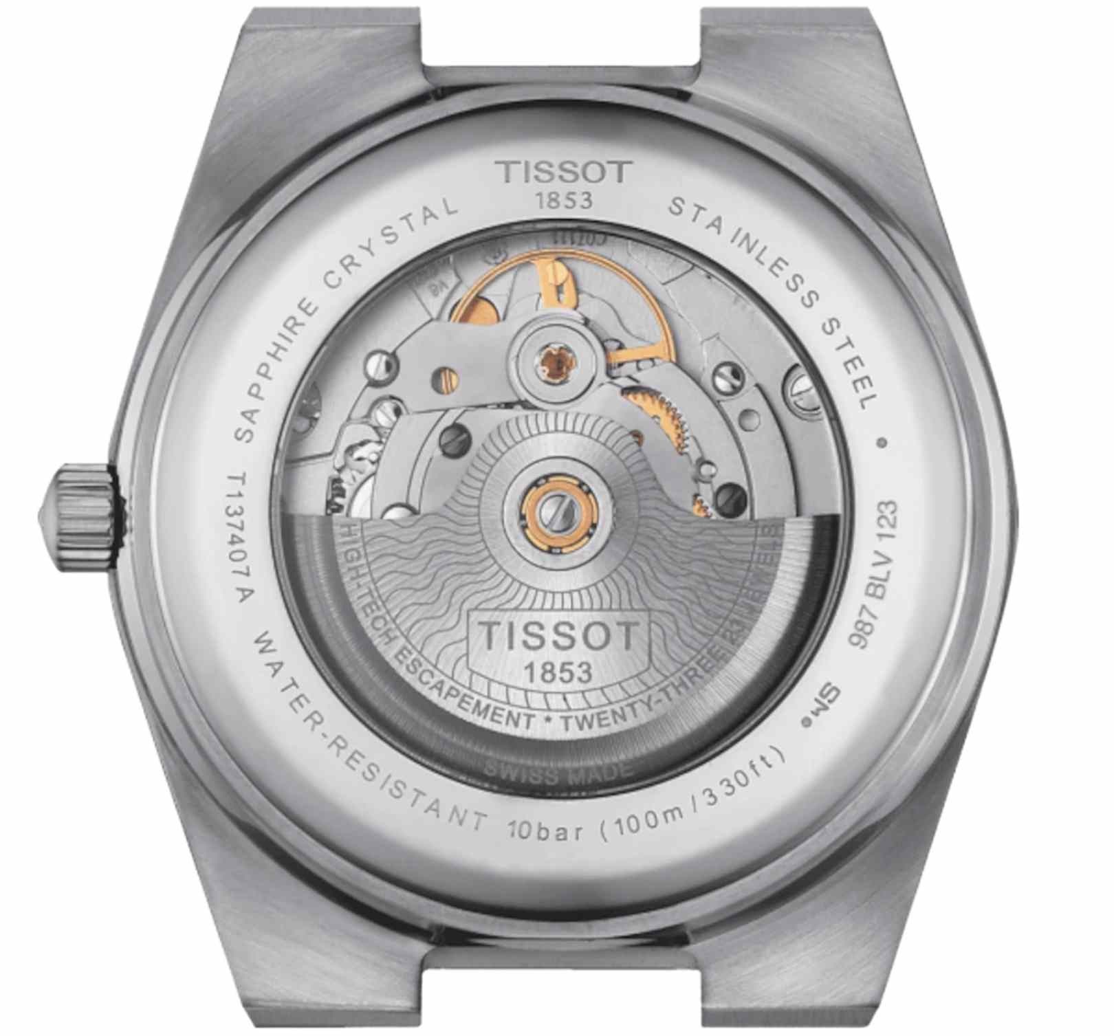 Relógio Tissot Prx Powermatic 80 Preto T137.407.16.051.00