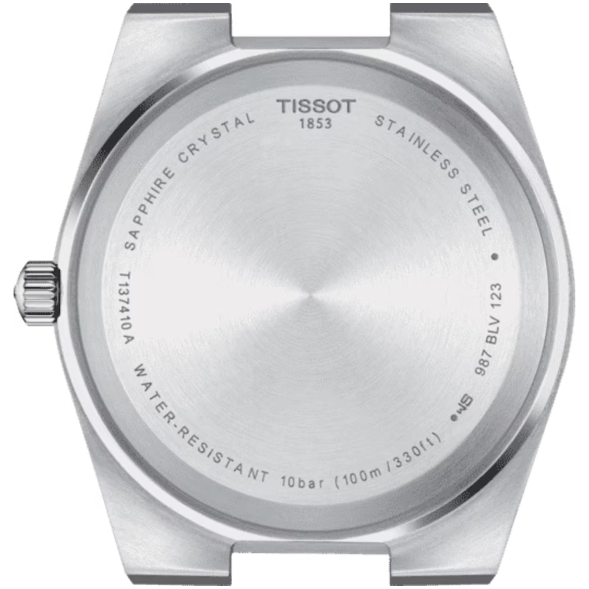Relógio Tissot Prx Preto Com Pulseira De Borracha T137.410.17.051.00