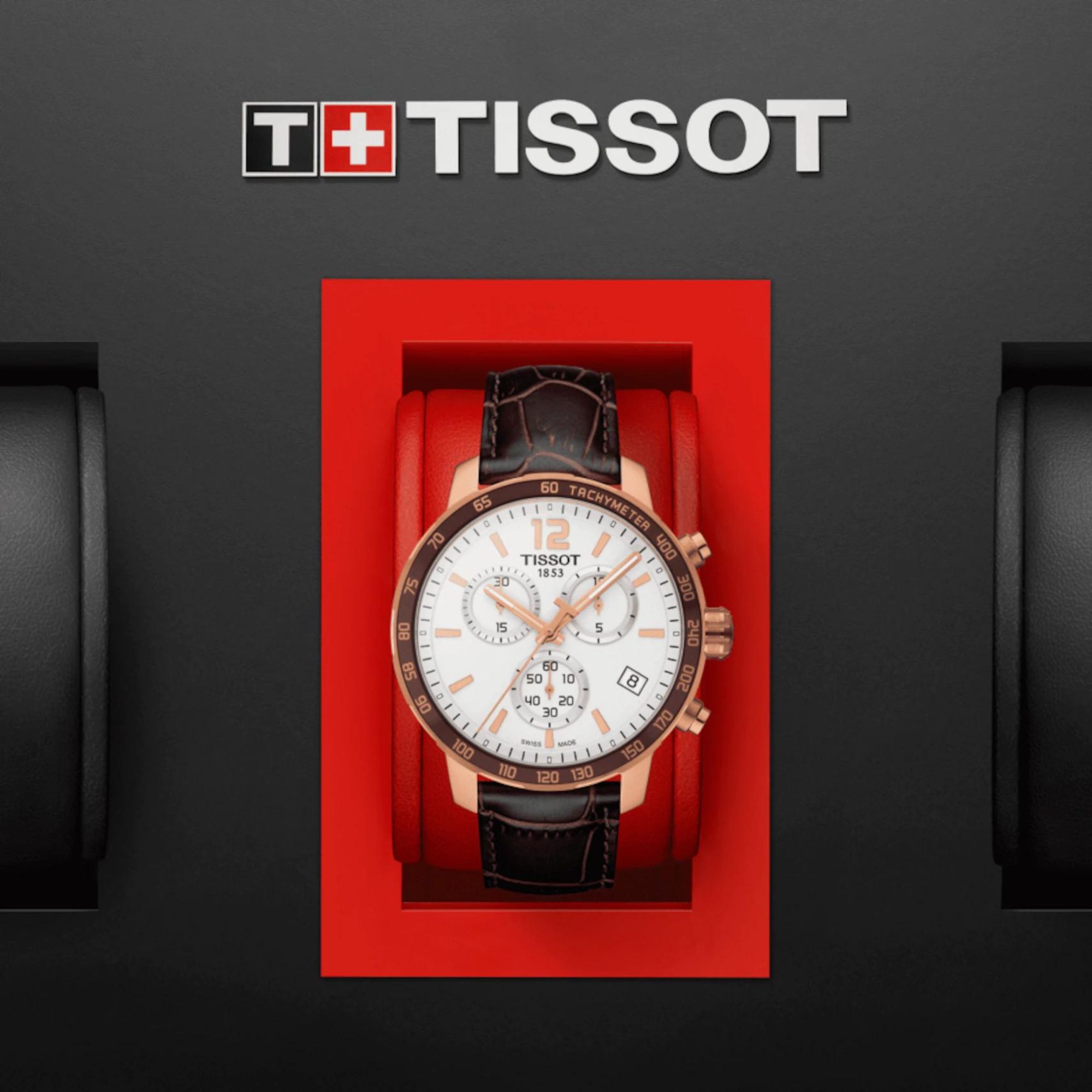 Relógio Tissot Quickster Mostrador Branco T095.417.36.037.00