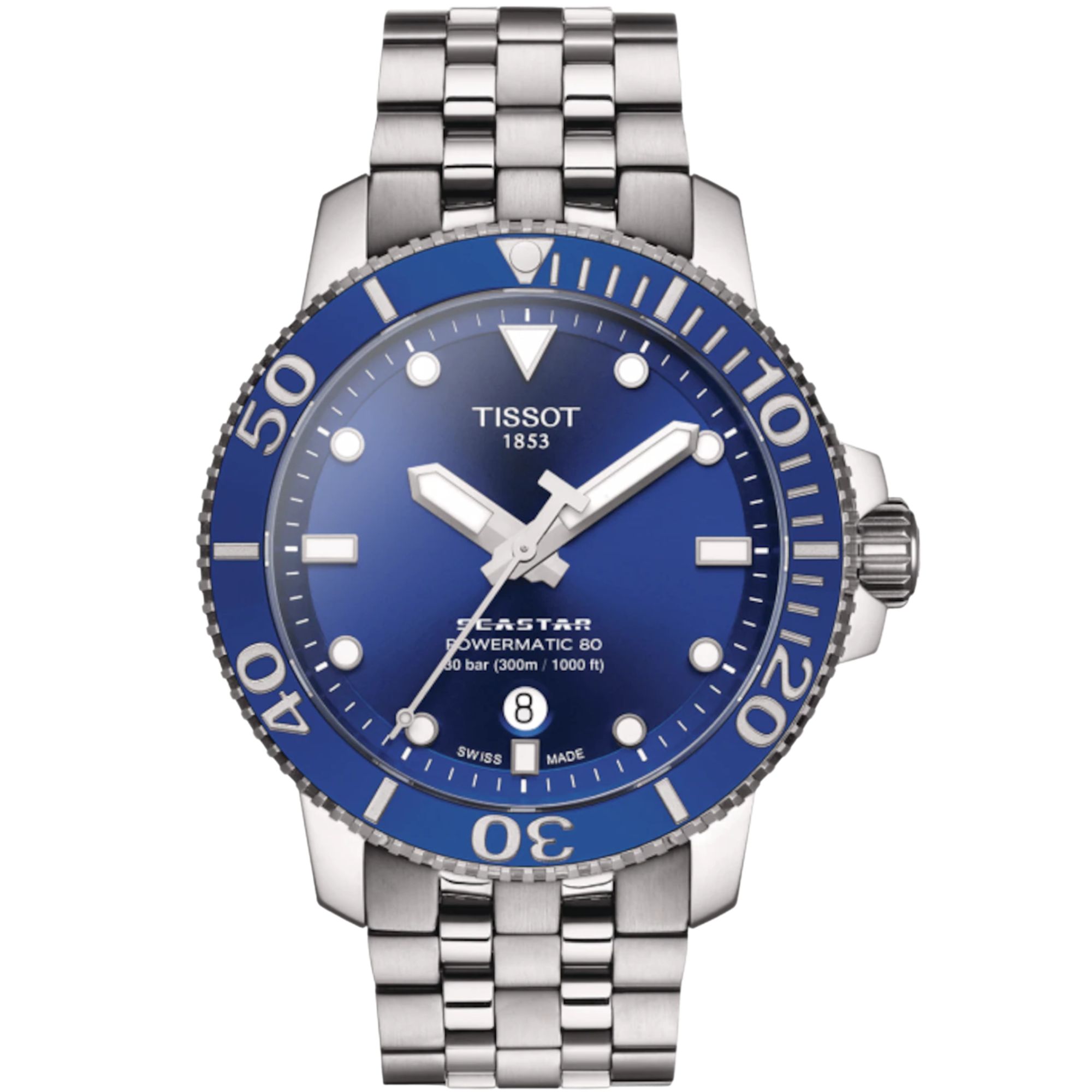 Relógio Tissot Seastar 1000 Powermatic 80 T120.407.11.041.00