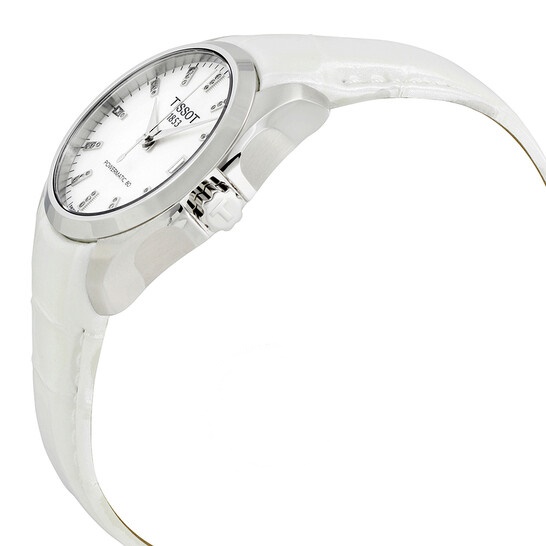 Relógio Tissot T035.207.16.116.00 Couturier Lady Powermatic 80 Branco