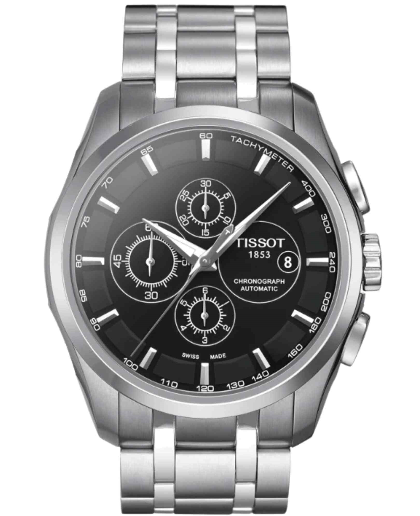 Relógio Tissot T035.627.11.051.00 Couturier Automático Preto