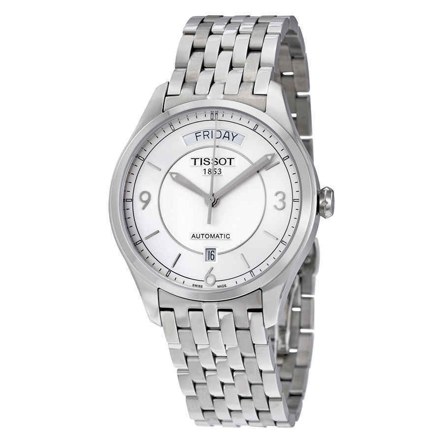 Relógio Tissot T-One Automático Day Date Prata T038.430.11.037.00