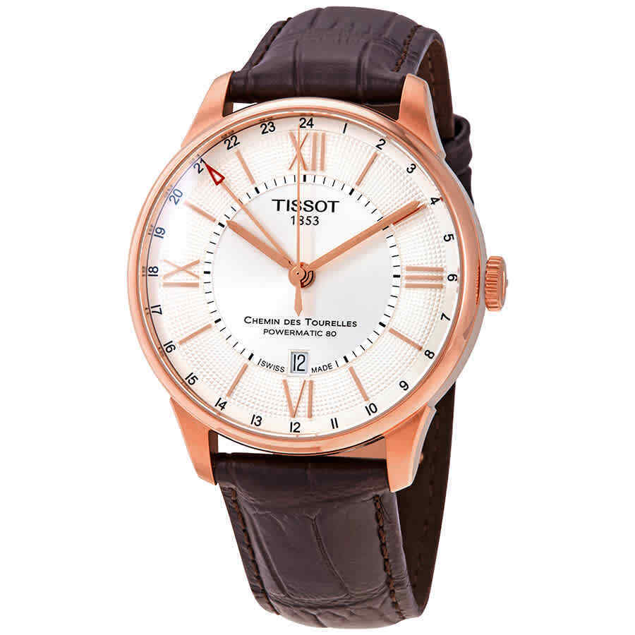 Relógio Tissot T099.429.36.038.00 Chemin des Tourelles Automático Prata