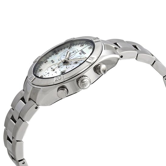 Relógio Tissot  PR 100 Sport Chic Lady Diamond Madrepérola T101.917.11.116.00