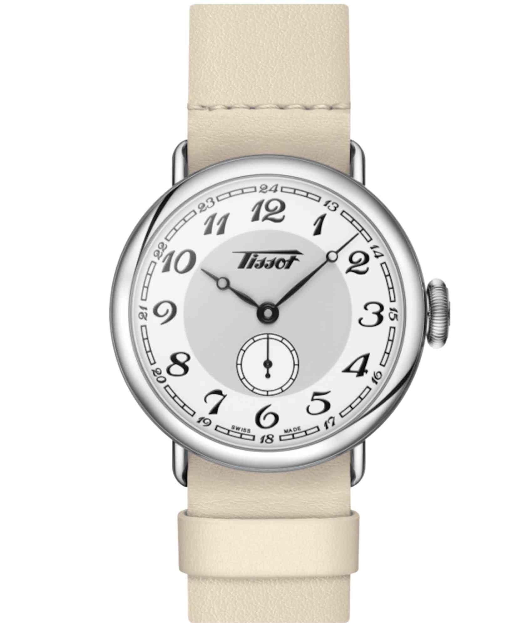 Relógio Tissot T104.228.16.012.00 Heritage 1936 Automático Branco