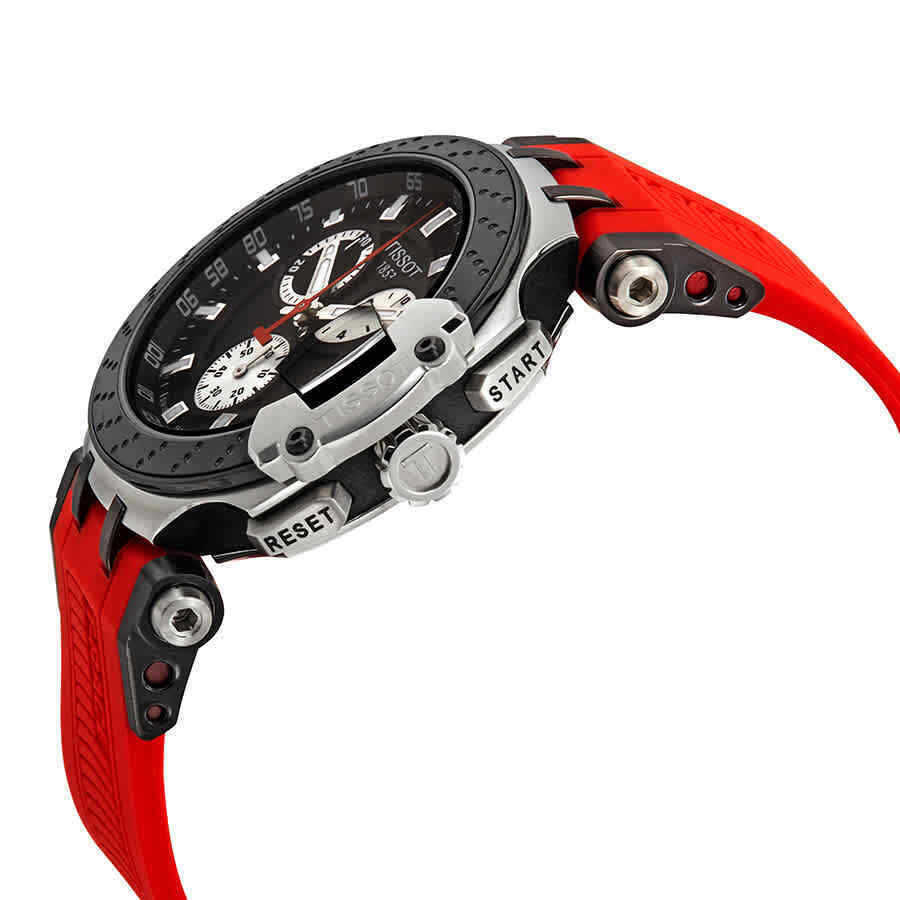 Relógio Tissot T1154172705100 T-Race Quartzo Preto