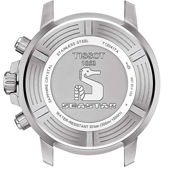 Relógio Tissot  Seastar 1000 Cronógrafo Vermelho T120.417.17.421.00