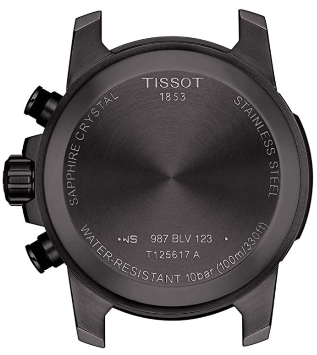 Relógio Tissot T1256173305100 Supersport Cronógrafo Preto