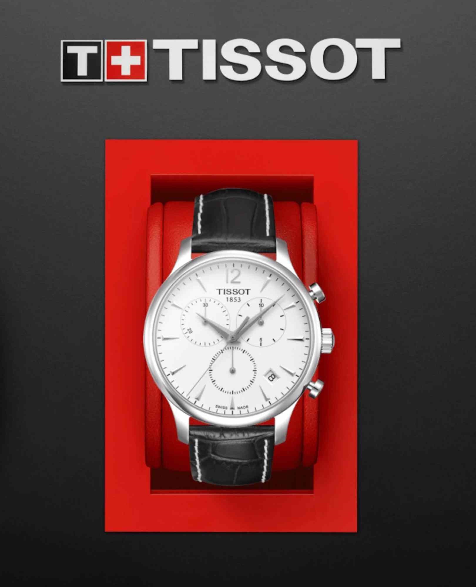 Relógio Tissot  T-Classic Tradition Prata T063.617.16.037.00