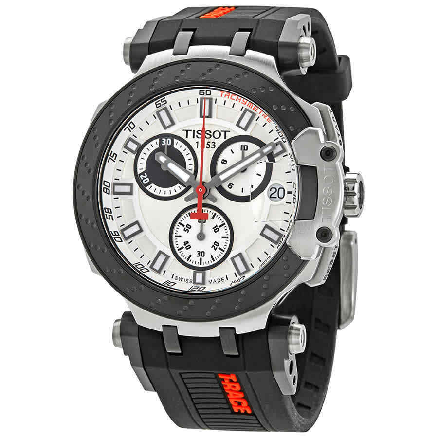 Relógio Tissot T-Race T1154172701100 Quartz Mostrador Branco