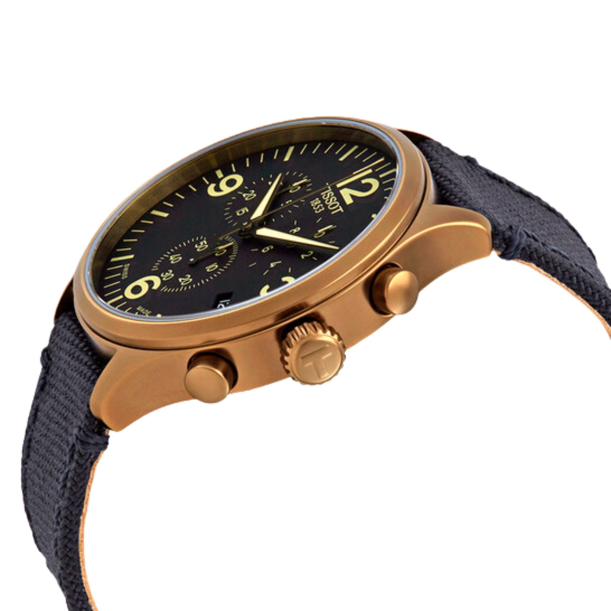 Relógio Tissot T-Sport XL  Cáqui T116.617.37.057.01