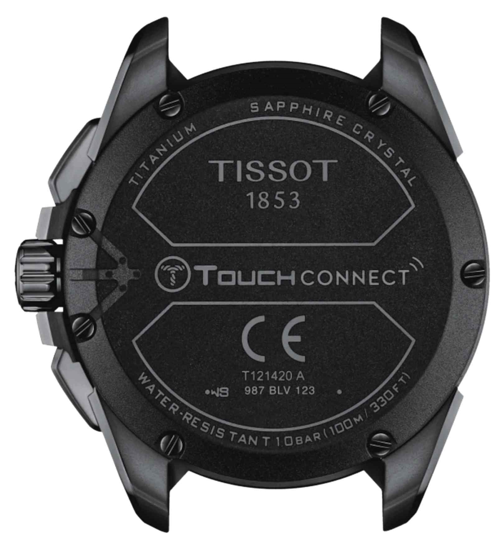 Relógio Tissot T-touch Connect Solar Blackout T121.420.47.051.03