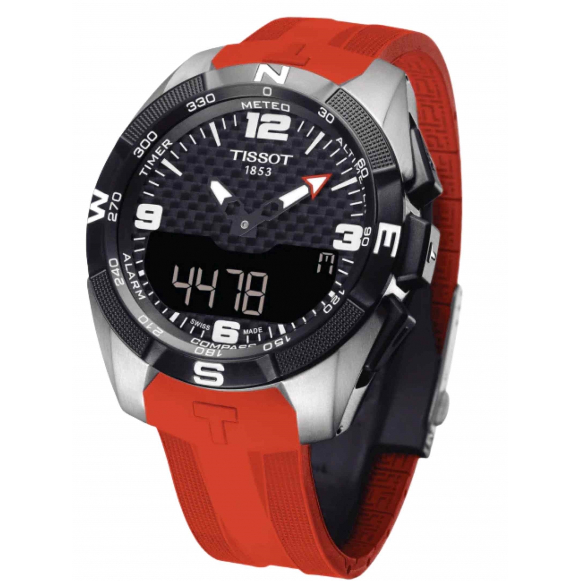 Relógio Tissot T-Touch Expert Solar Vermelho  T091.420.47.057.00