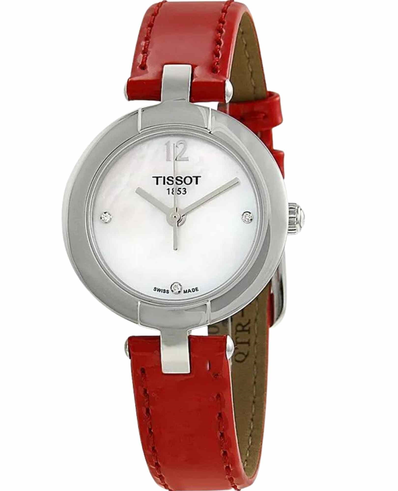 Relógio Tissot T-Trend Pinky Mother of Pearl Dial Diamond T0842101611600