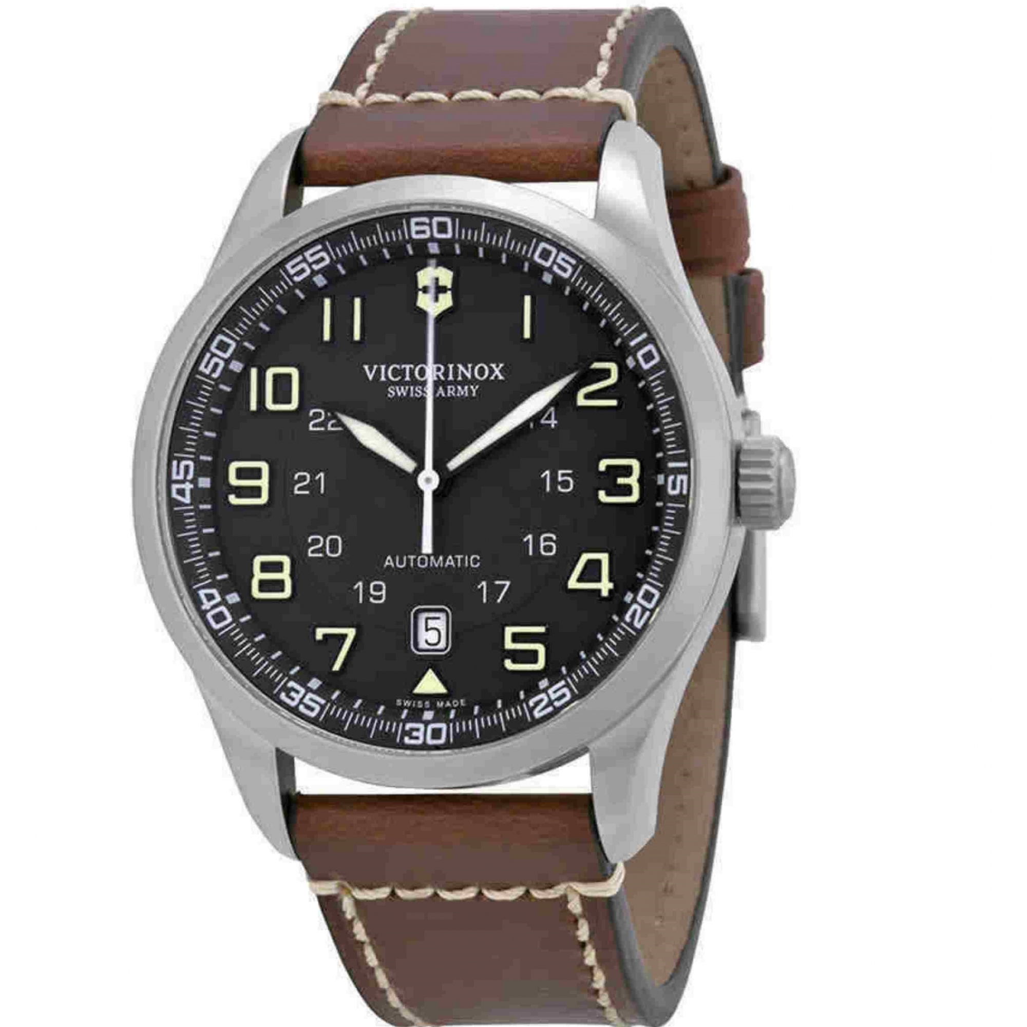 Relógio Victorinox 241507 Army Airboss Automático Preto