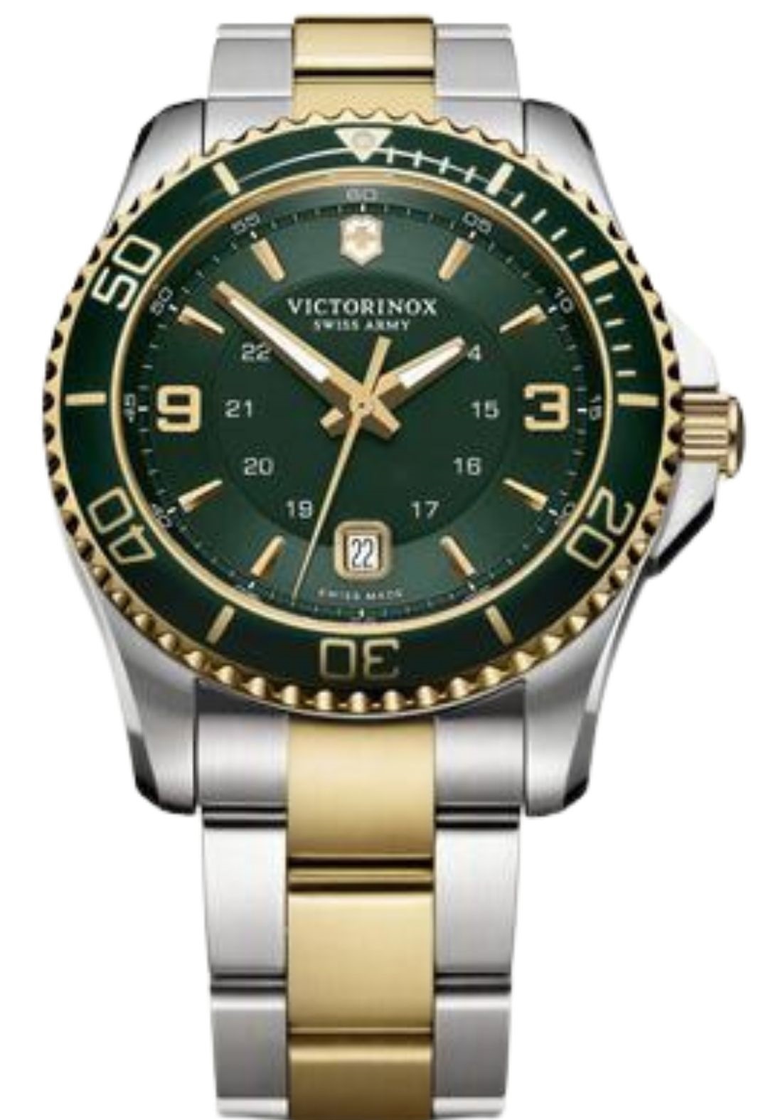 Relógio Victorinox Swiss Army  Maverick Dourado 241605