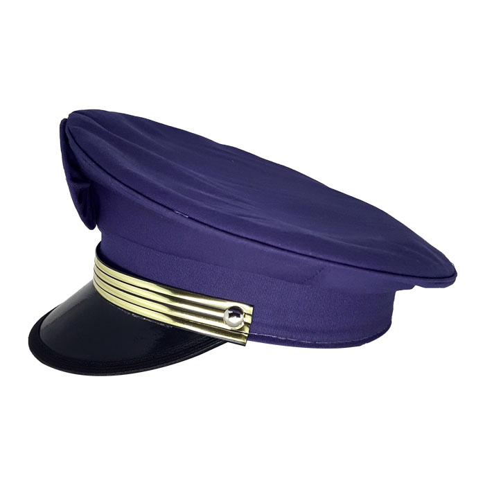 Quepe Militar Modelo Aeronáutica Brasileira Azul Com Brasão