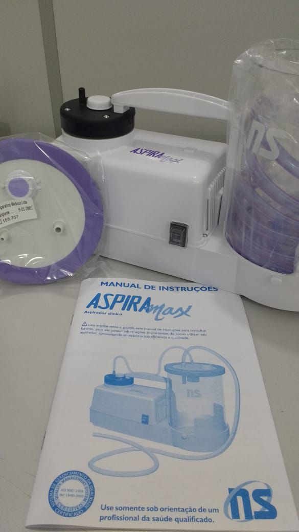 Aspirador AspiraMax NS de Secreção e Líquido MA520-60 - Aspirador Cirúrgico Clínico