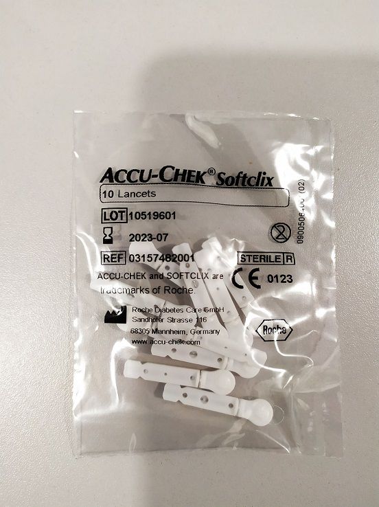 Kit Medidor de Glicose Accu Chek Active Roche