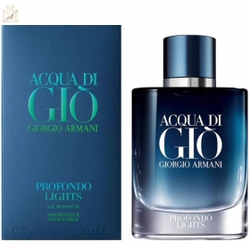 Acqua Di Gio Profondo Lights Giorgio Armani - Perfume Masculino 75ml