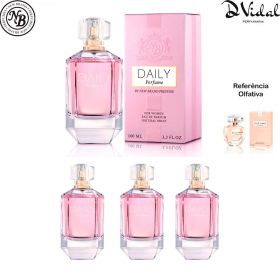 Combo 03 Perfumes - Prestige Daily Eau de Parfum New Brand - Perfume Feminino 100ml