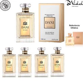 Combo 04 Perfumes - Dani New Brand Prestige Eau De Parfum - Perfume Feminino 100ml
