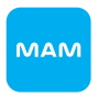Mamadeira MAM - Easy Active  270ml - Maiores de 2 meses.- Azul
