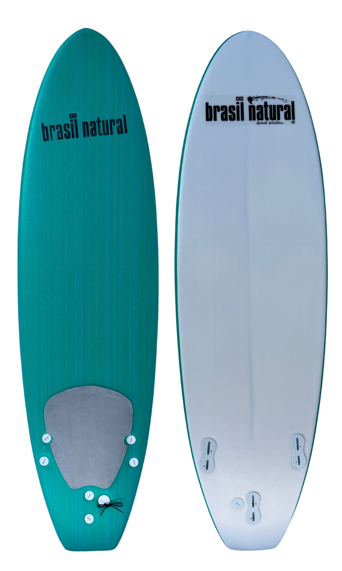 Prancha de surf soft 5'8 mini fun Edição Limitada 06 + kit surf - Brasil Natural