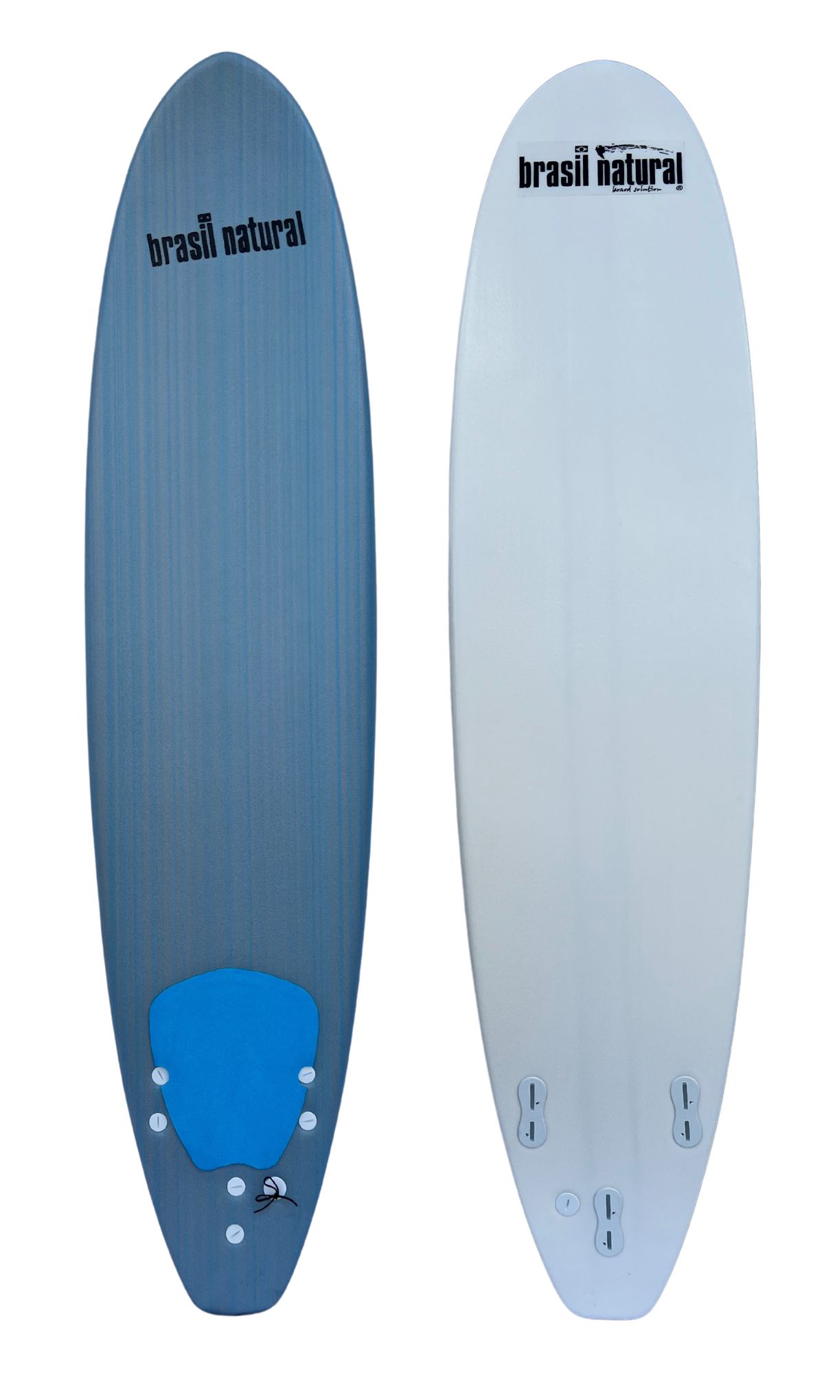 Prancha de surf soft 7'2 fun board Edição Limitada 05 + kit surf - Brasil Natural