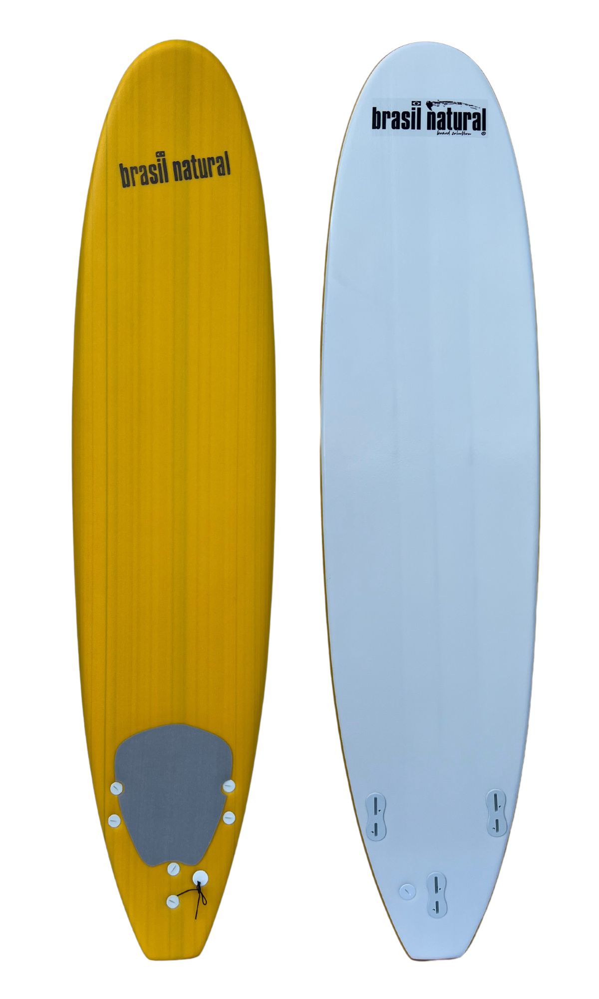 Prancha de surf soft 7'6 fun board Edição Limitada 11 + kit surf - Brasil Natural