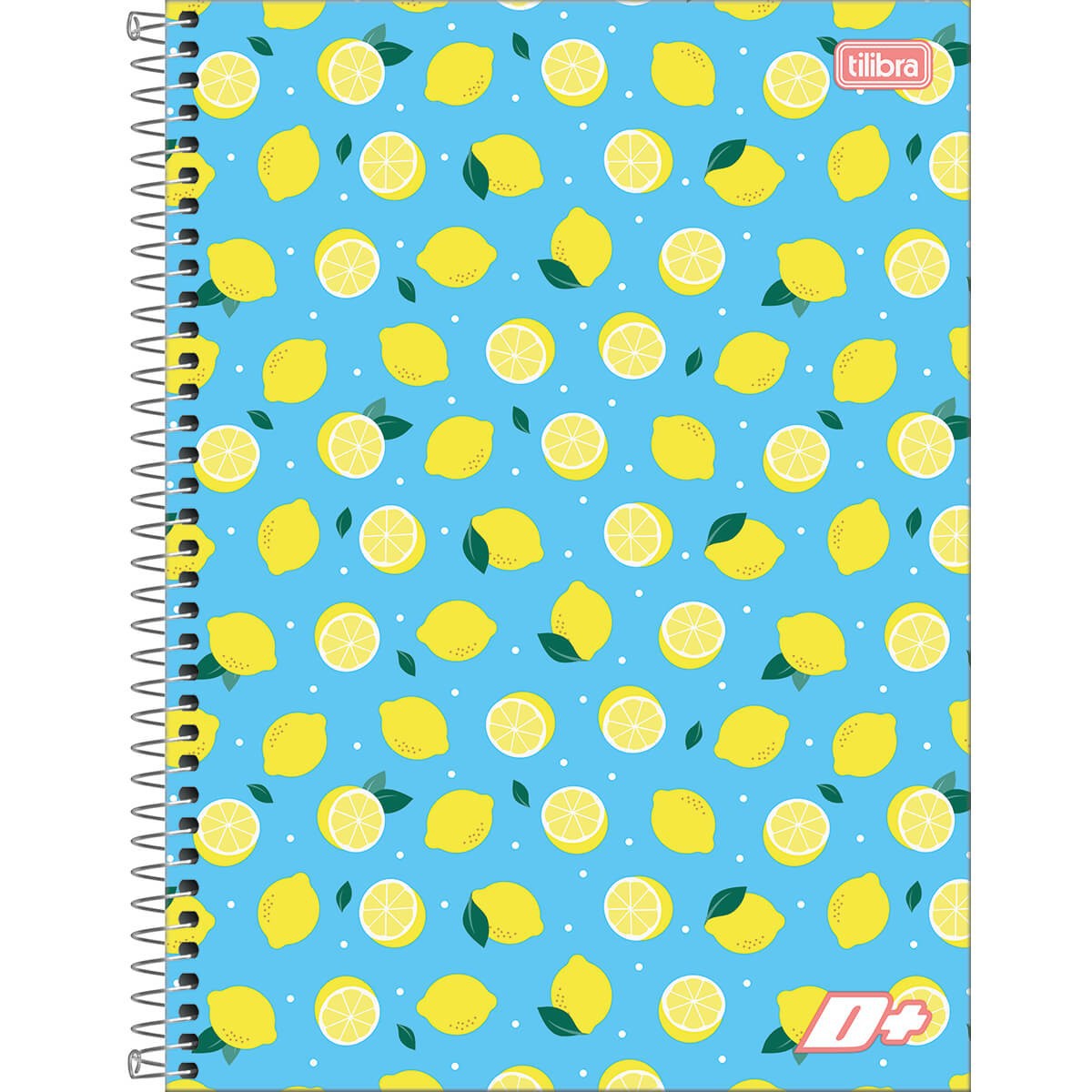 Caderno Espiral Capa Dura Universitário 10 Matérias D+ Feminino 200 Folhas (Pacote 4 unidades) - Sortido