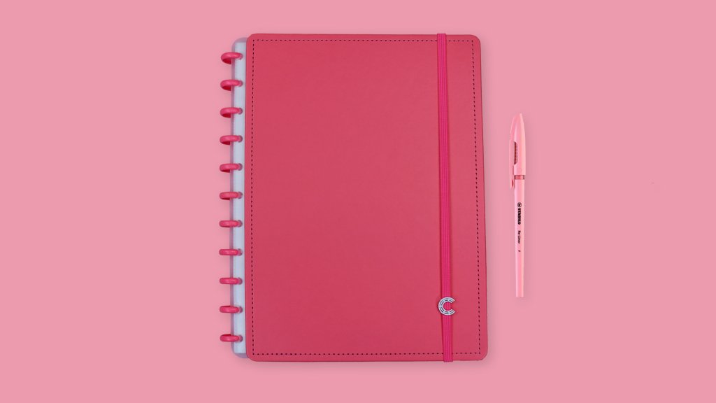 Caderno Inteligente All Pink Médio