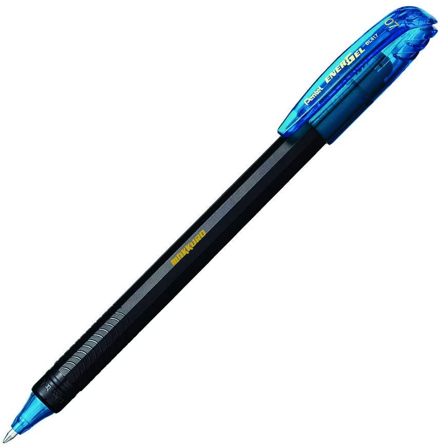Caneta Energel Makkuro  0.7 mm Azul Pentel