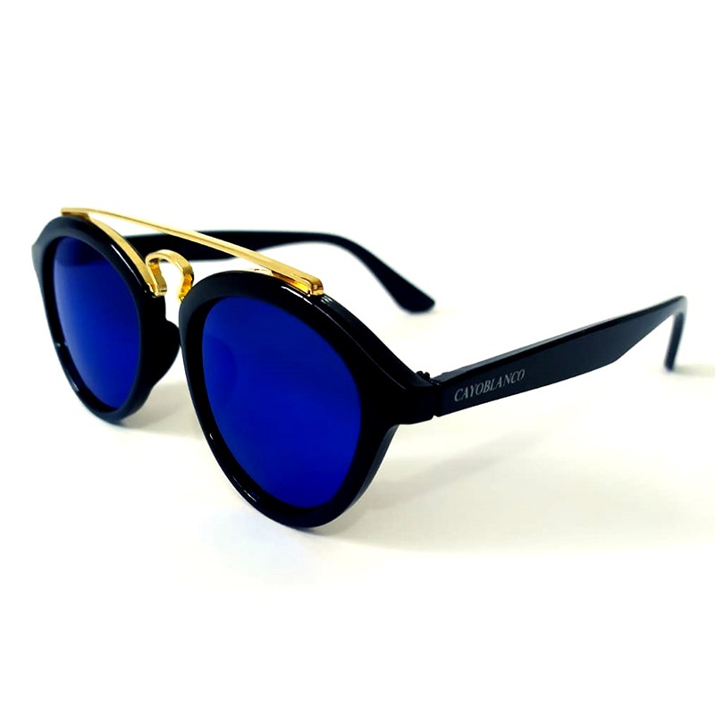 Óculos de Sol Cayo Blanco Feminino Lente Azul  - Cayo Blanco