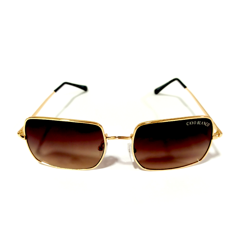 Óculos de Sol  Okinawa Dourado com proteção UVA/UVB - Cayo Blanco  - Cayo Blanco