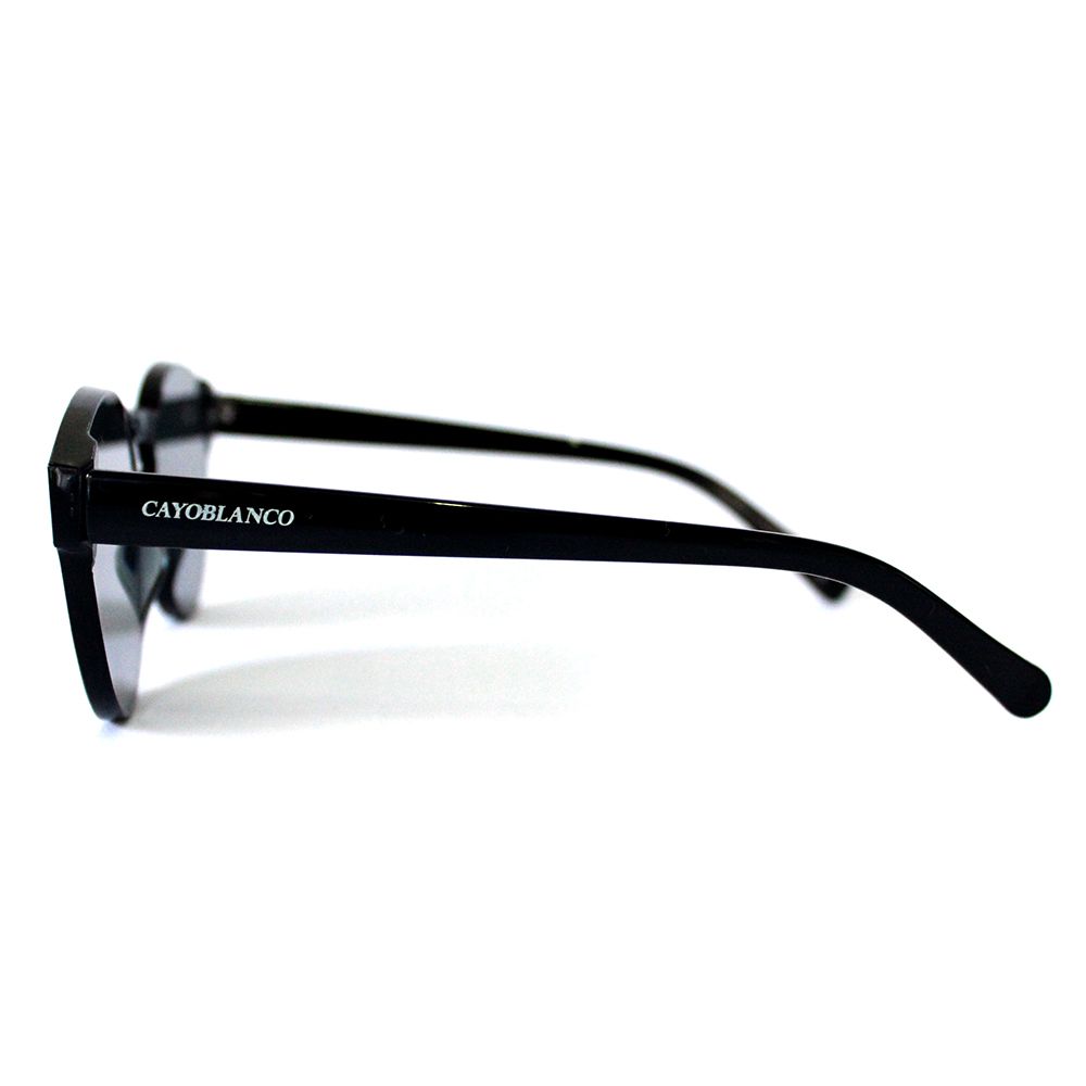 Óculos de Sol Redondo Preto Cayo Blanco  - Cayo Blanco
