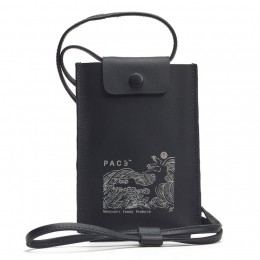Bolsa Pace Pouch Leather Bag Black
