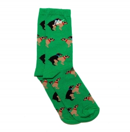 Meia Bolovo Doggy Style Socks Verde