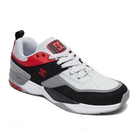 Tênis DC Shoes E. Tribeka Shoes Black / Athletic Red / Battleship Grey