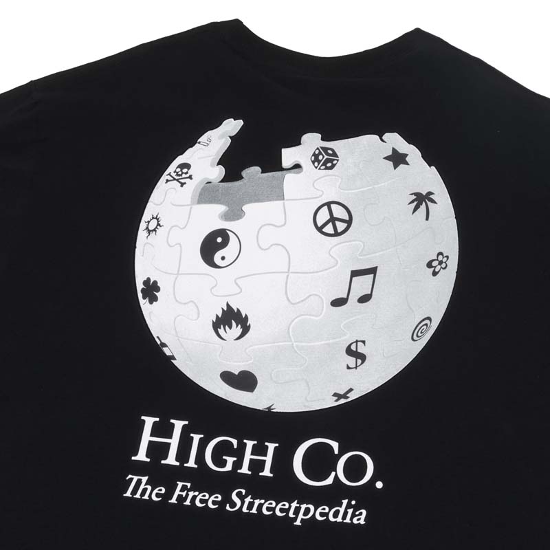 Camiseta High Tee Wiki Black