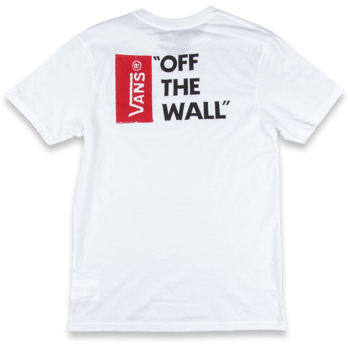 Camiseta Vans Off The Wall White