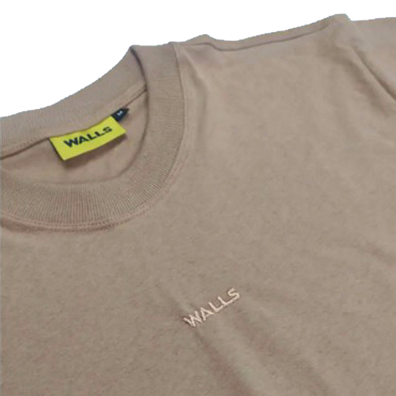 Camiseta WALLS Basic Mini Logo Beige