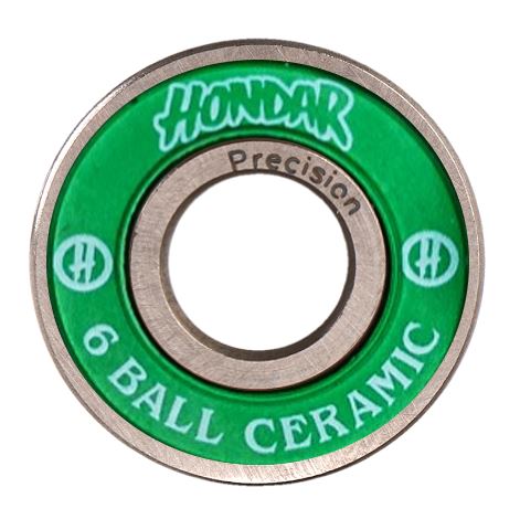 Rolamento Hondar Ceramic 6 Ball Verde