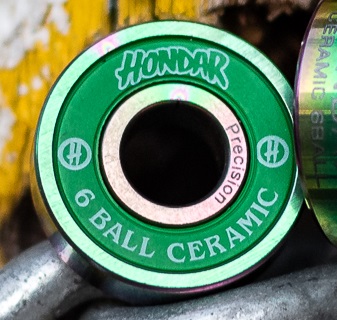 Rolamento Hondar Ceramic 6 Ball Verde