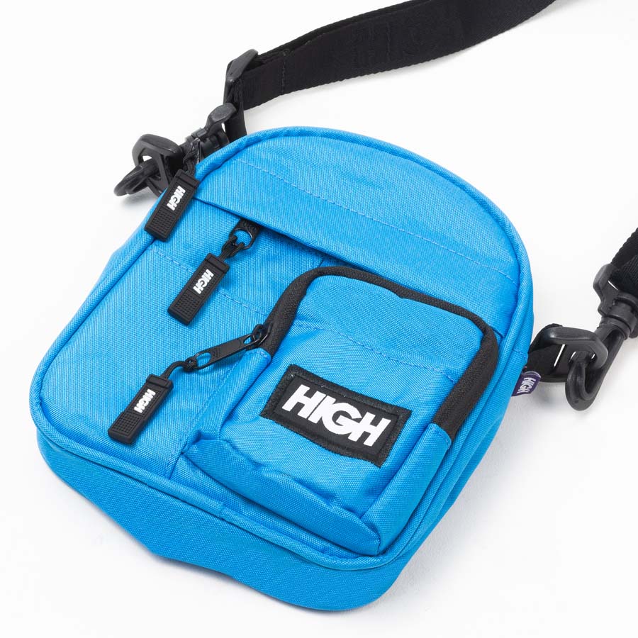 Shoulder Bag High Pouch Logo Blue