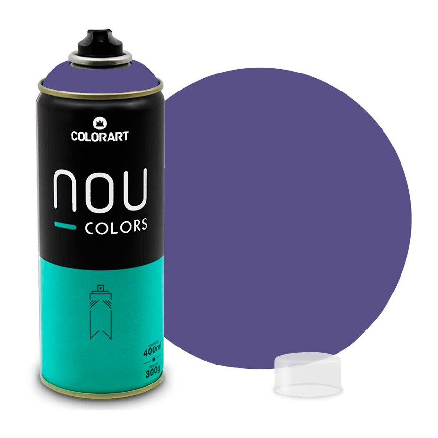 Tinta Spray NOU Violeta Azulado 400ml