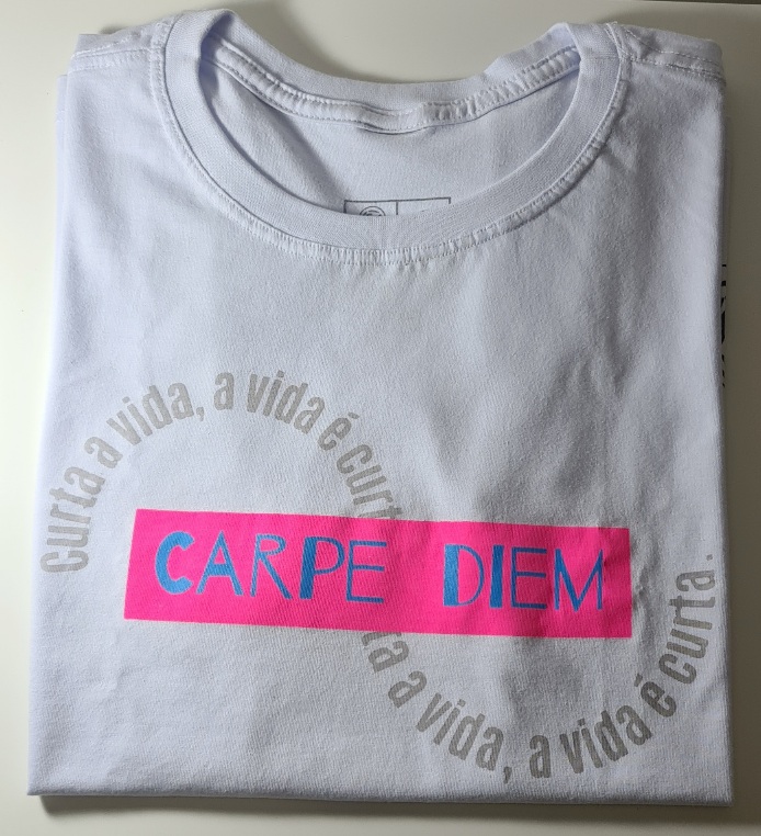Camiseta Baby Look "Carpie Diem"